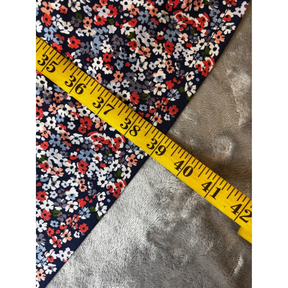 Michael Kors Navy Blue Floral Ditsy Print Shift Dress Womens 3X Plus Size - Picture 10 of 12